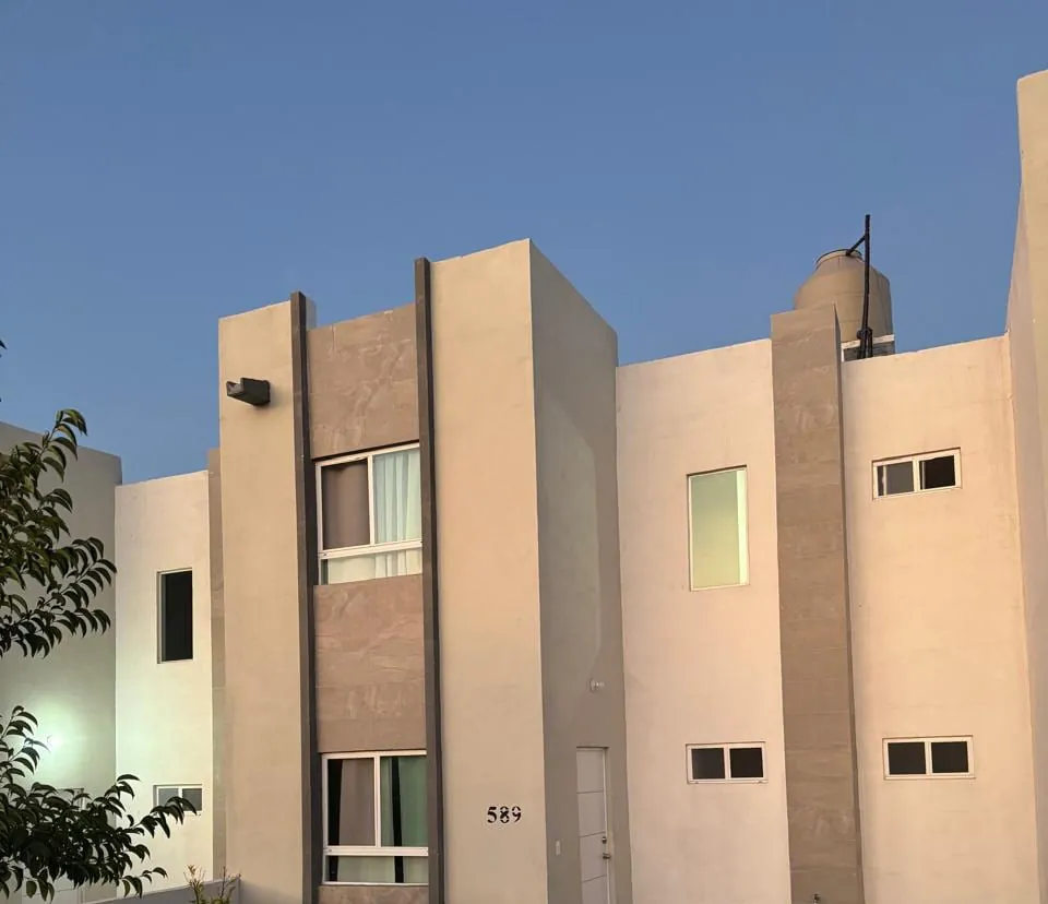 Fachada de la casa